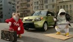 Kia Soul, complete with hamsters